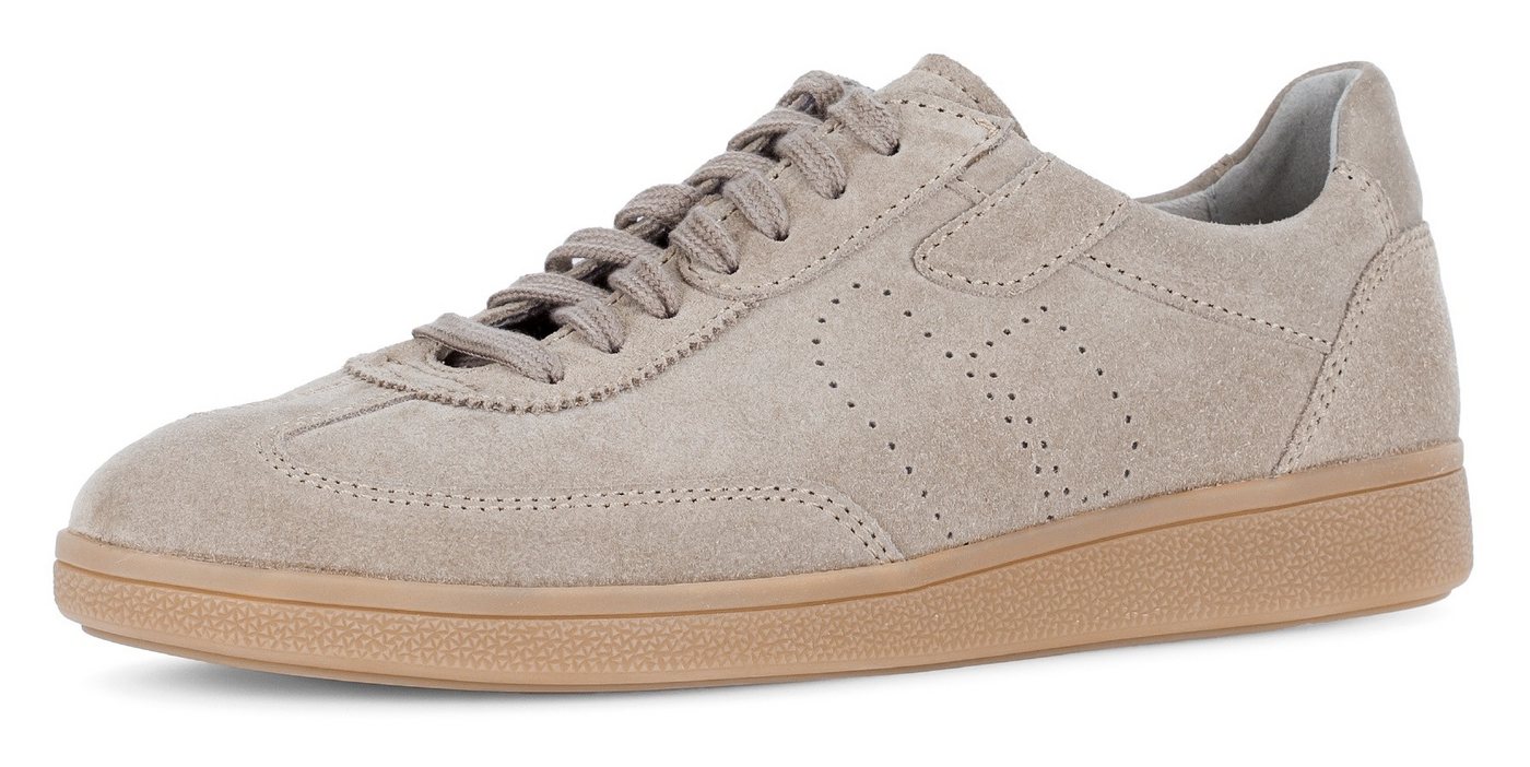 Pius Gabor Sneaker, Freizeitschuh, Schnürschuh, Halbschuh mit Perforation, G-Weite
