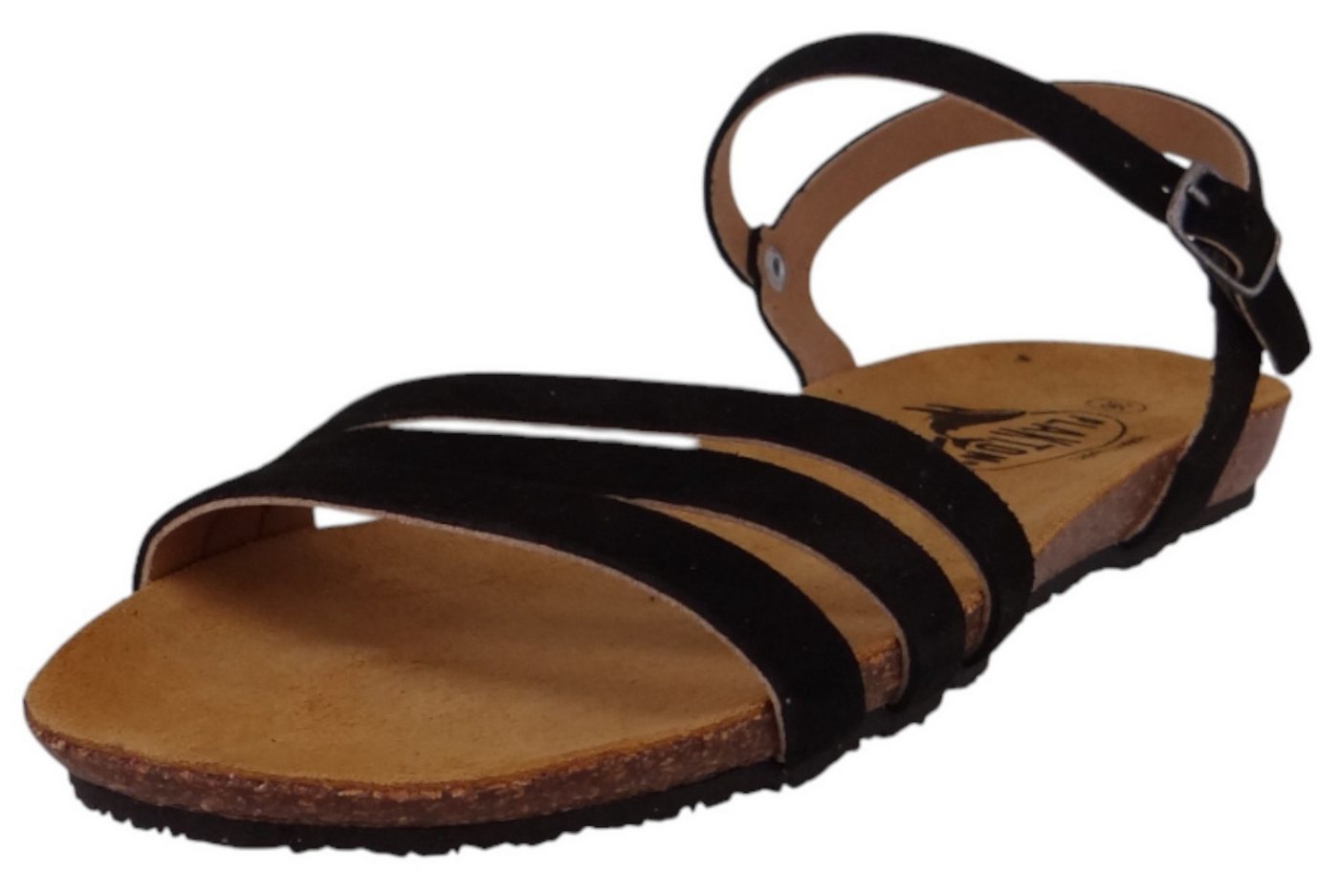 Plakton 575080 Afelpado Mam Alou 575080 Negro Sandale