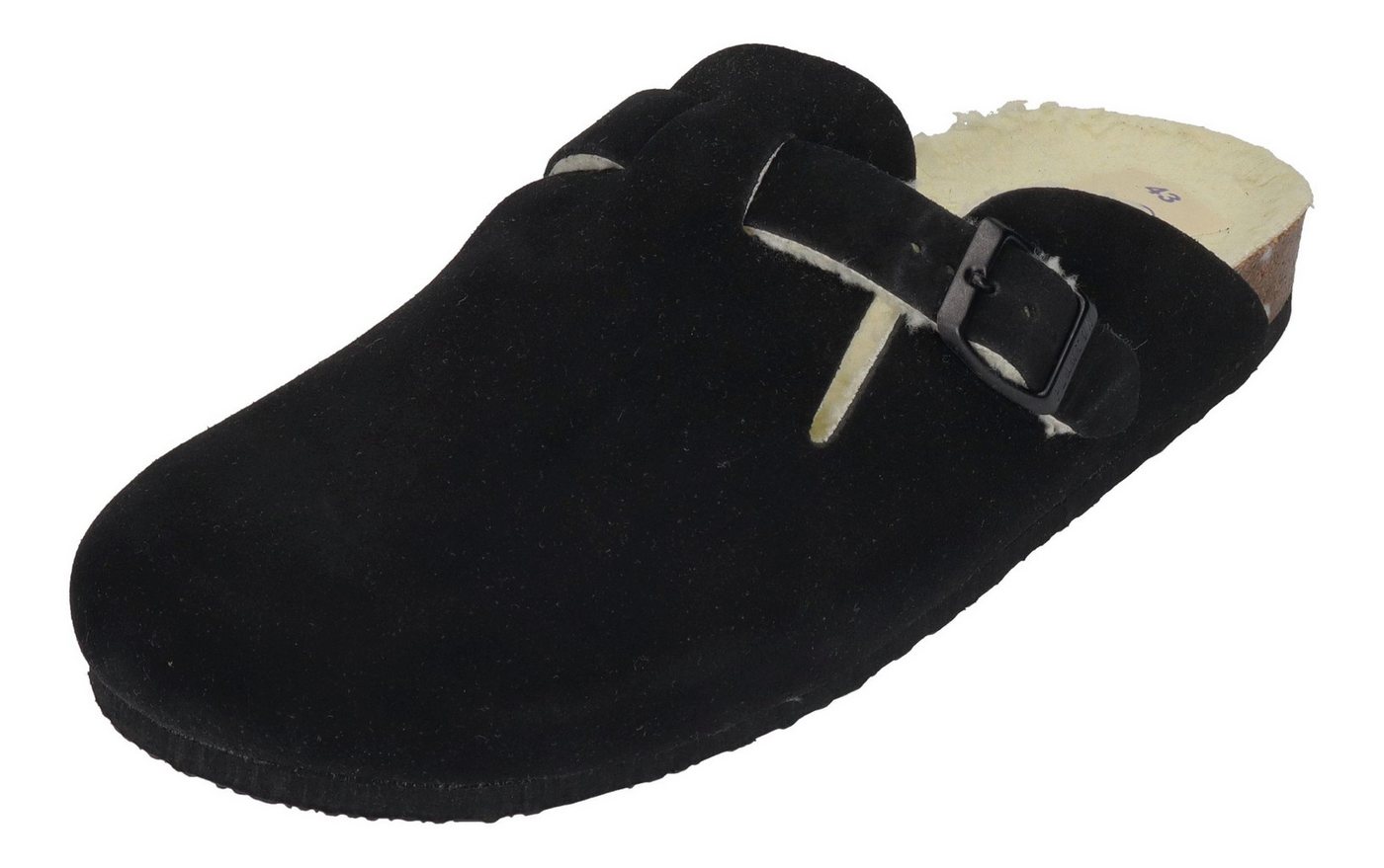 Plakton BLOG WOOL Hausschuh Negro