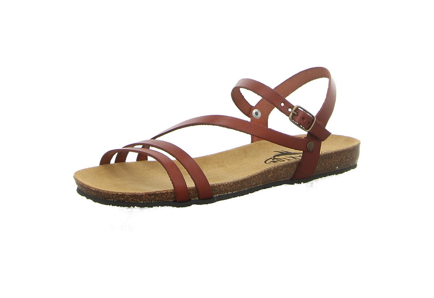 Plakton Mam Vita Riemchensandalette (braun)