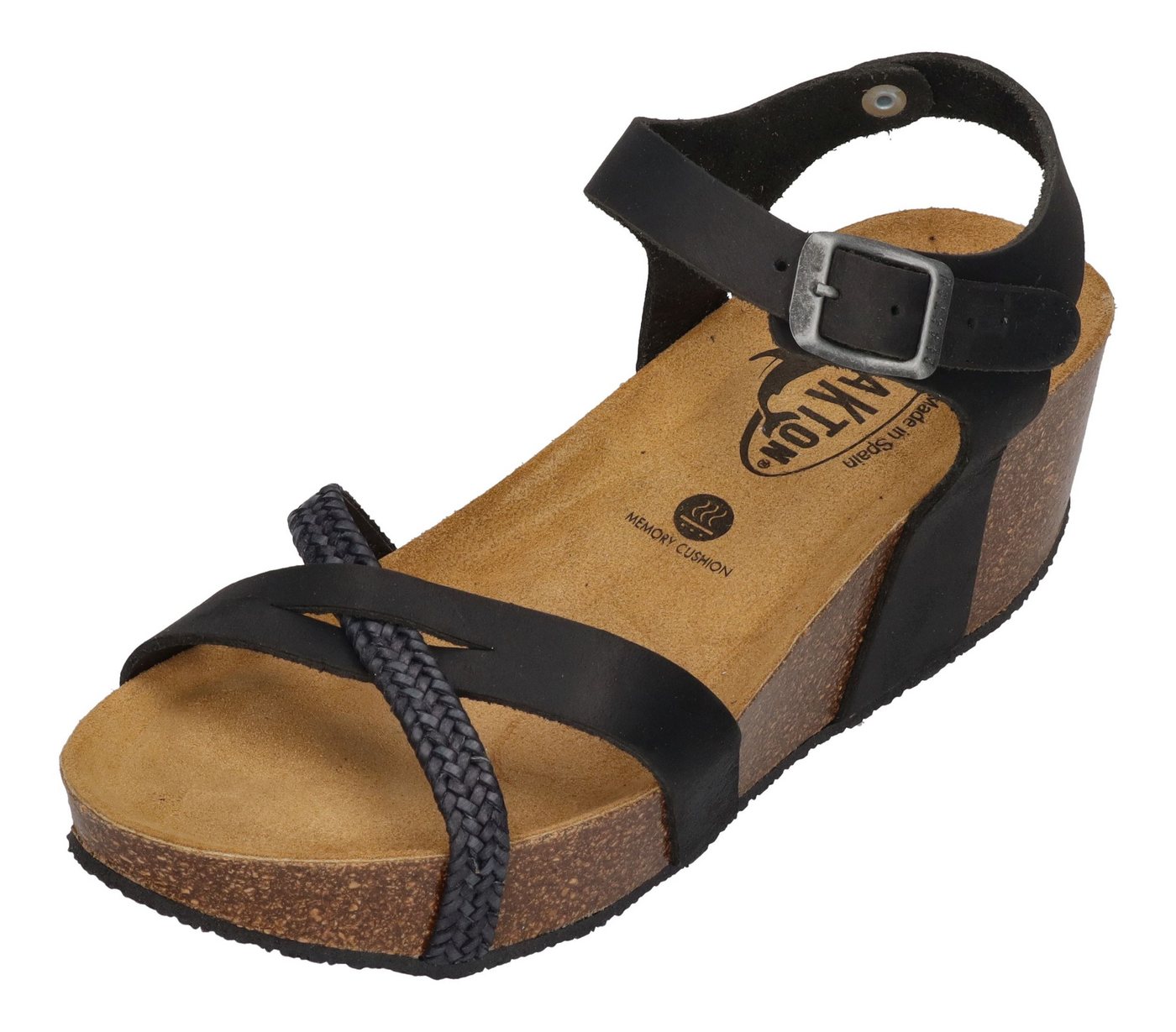 Plakton SO FINAL 875087 Sandalette Trenza Negro