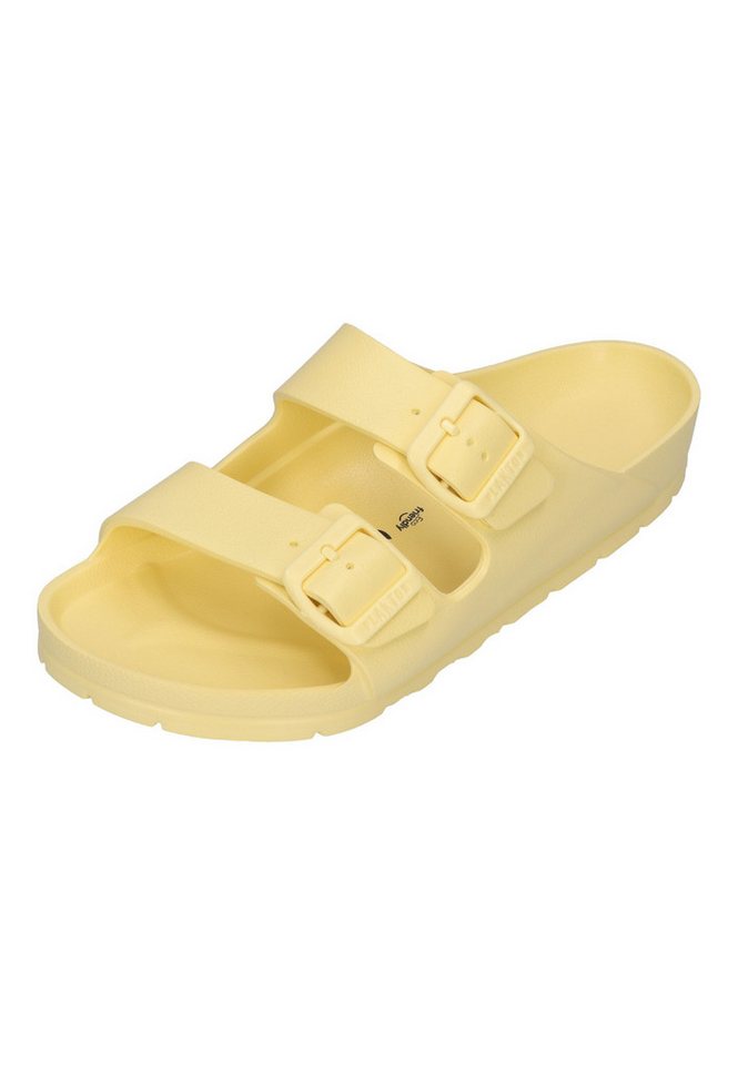 Plakton WANDA 760010 Pantolette Butter Yellow