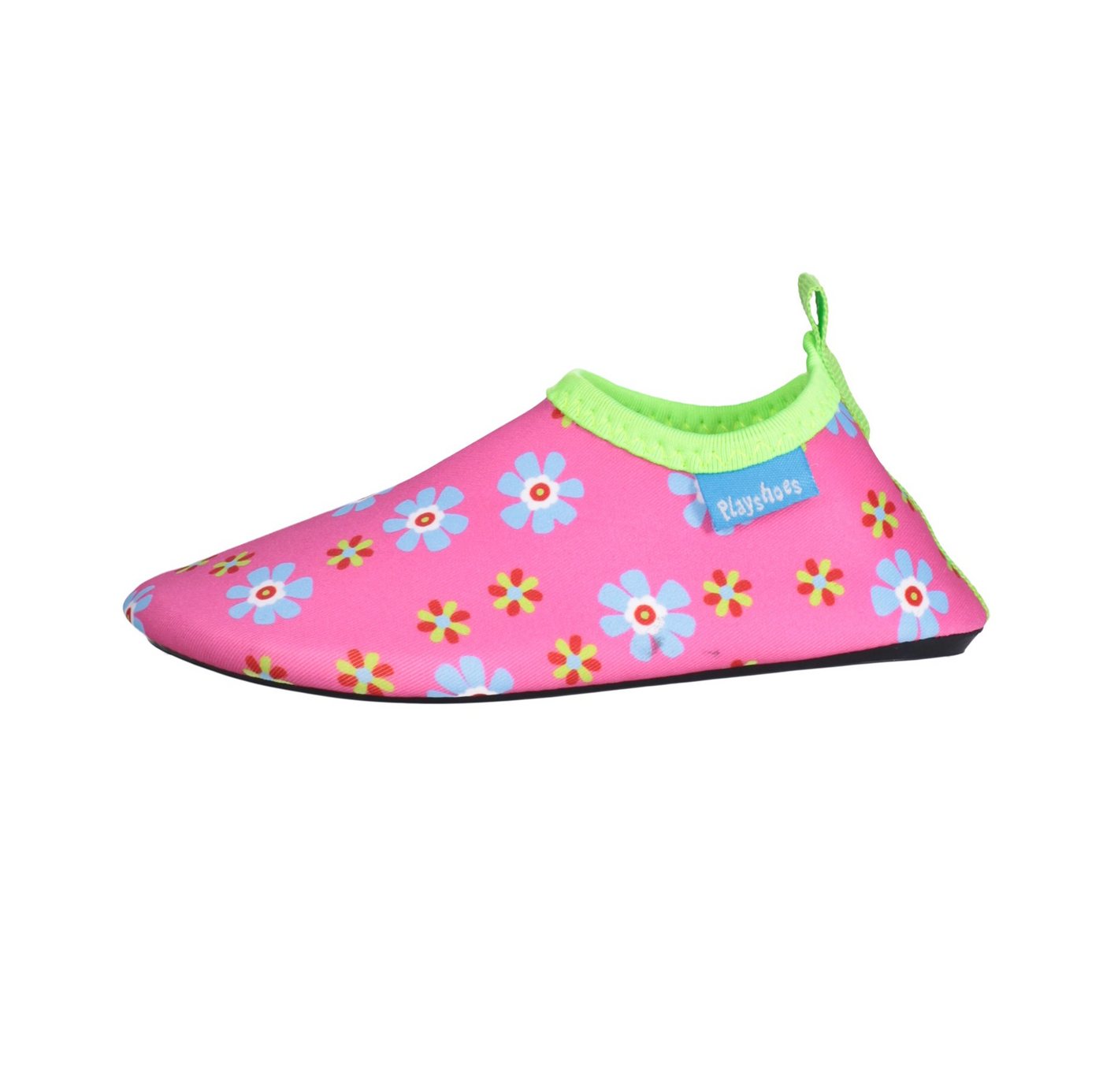 Playshoes Barfuß-Schuh Blumen Badeschuh