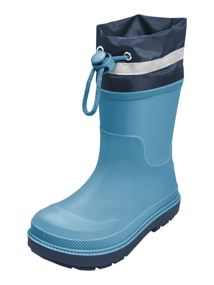 Playshoes Gummistiefel (1-tlg) (blau/silber)