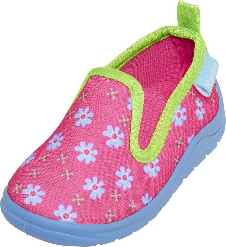 Playshoes Hausschuh Blumen Hausschuh