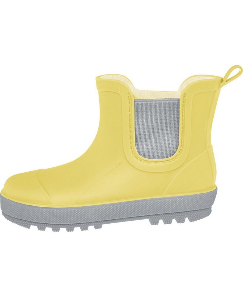 Playshoes Regenstiefel Halbschaft uni Gummistiefel (gelb)