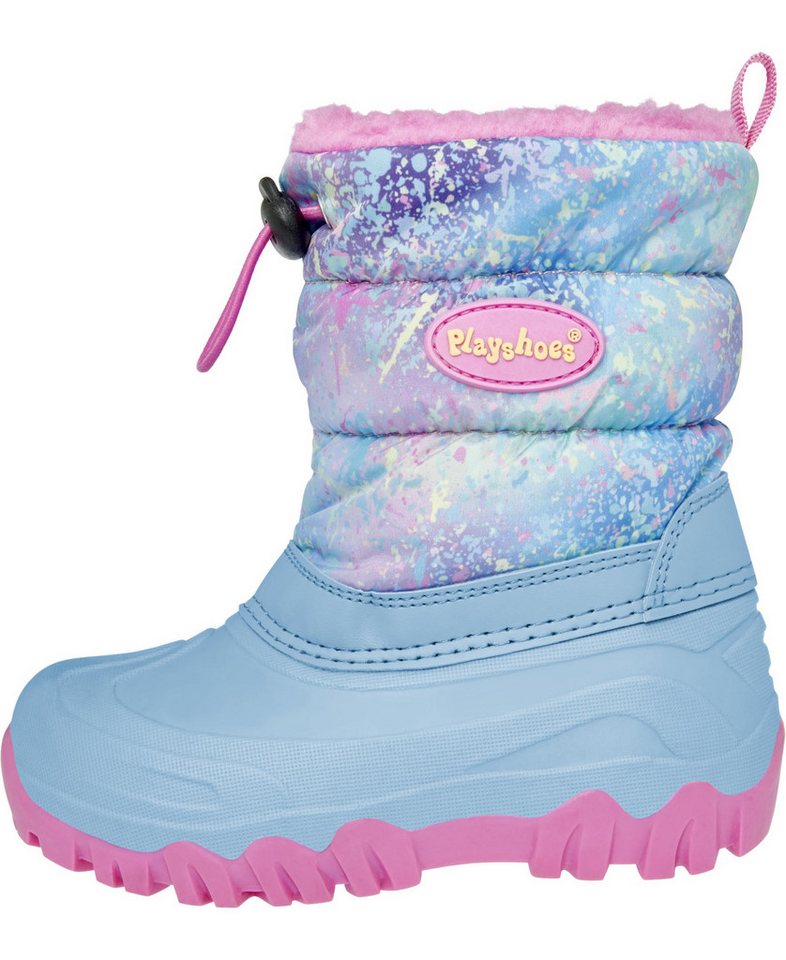 Playshoes Winter-Bootie Regenbogen Winterboots