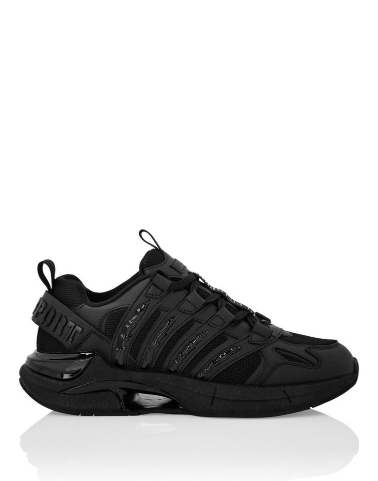 PLEIN SPORT Lo-Top Turnschuhe Laufschuh (schwarz)