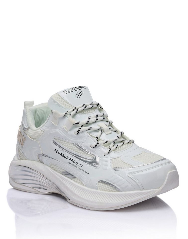 PLEIN SPORT Lo-Top Turnschuhe Sneaker (weiß)