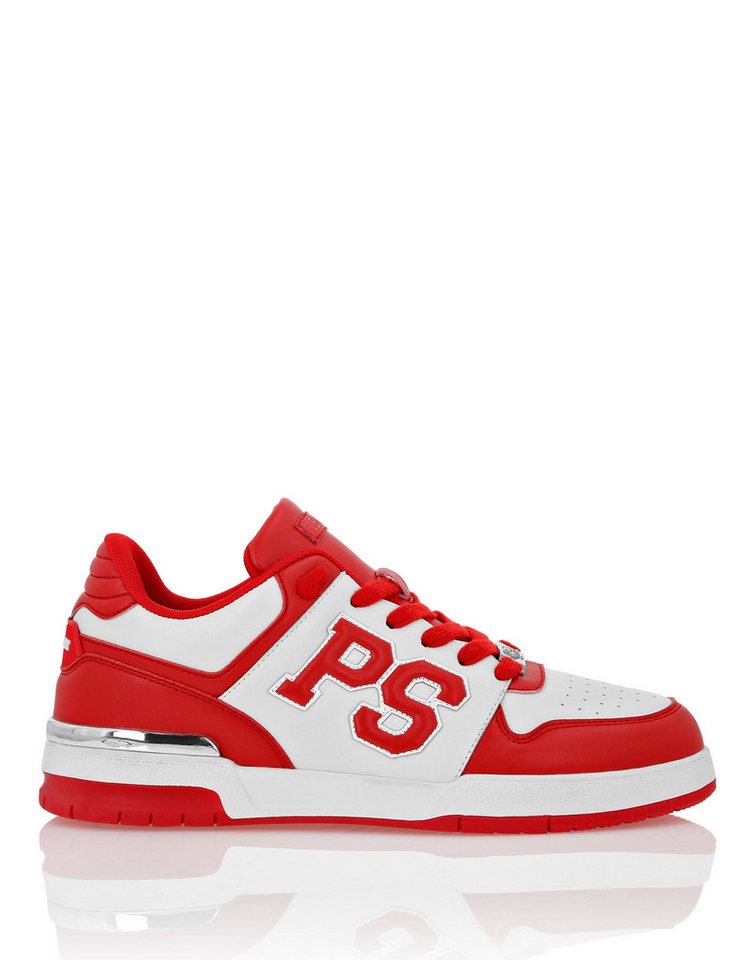 PLEIN SPORT Ps Sneaker (weiß/rot)