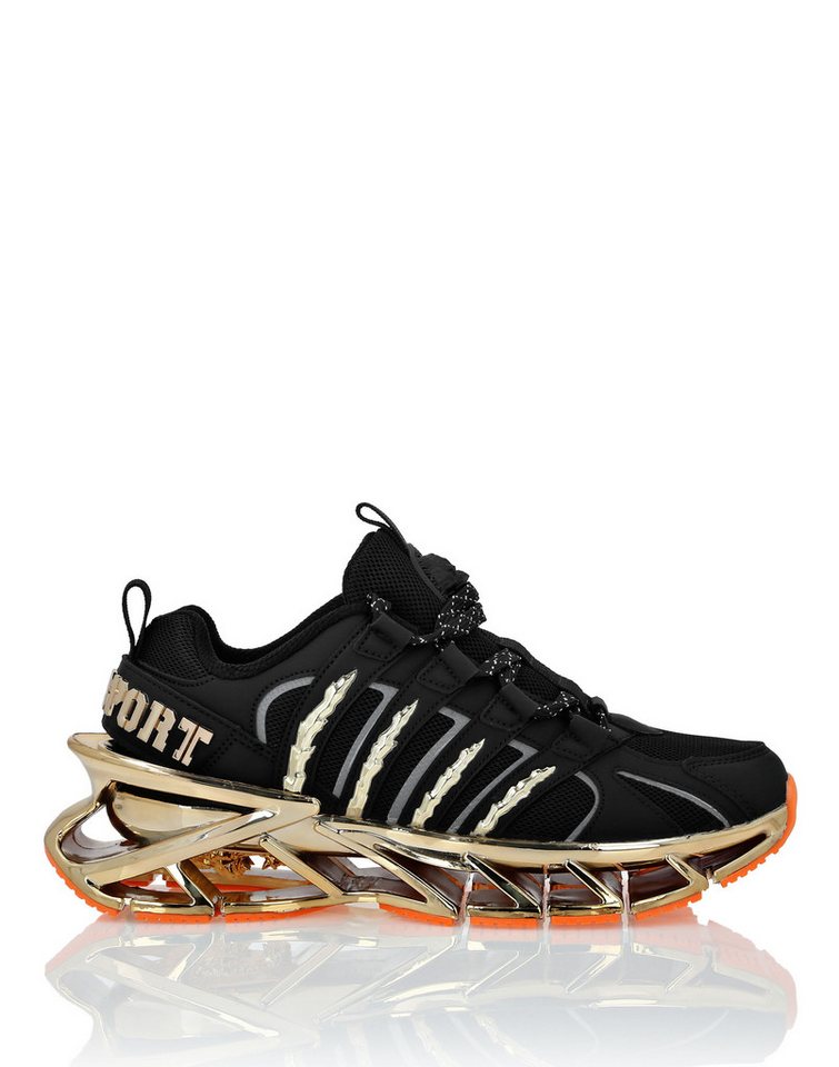 PLEIN SPORT Runner Sneaker Sneaker (schwarz/gold)