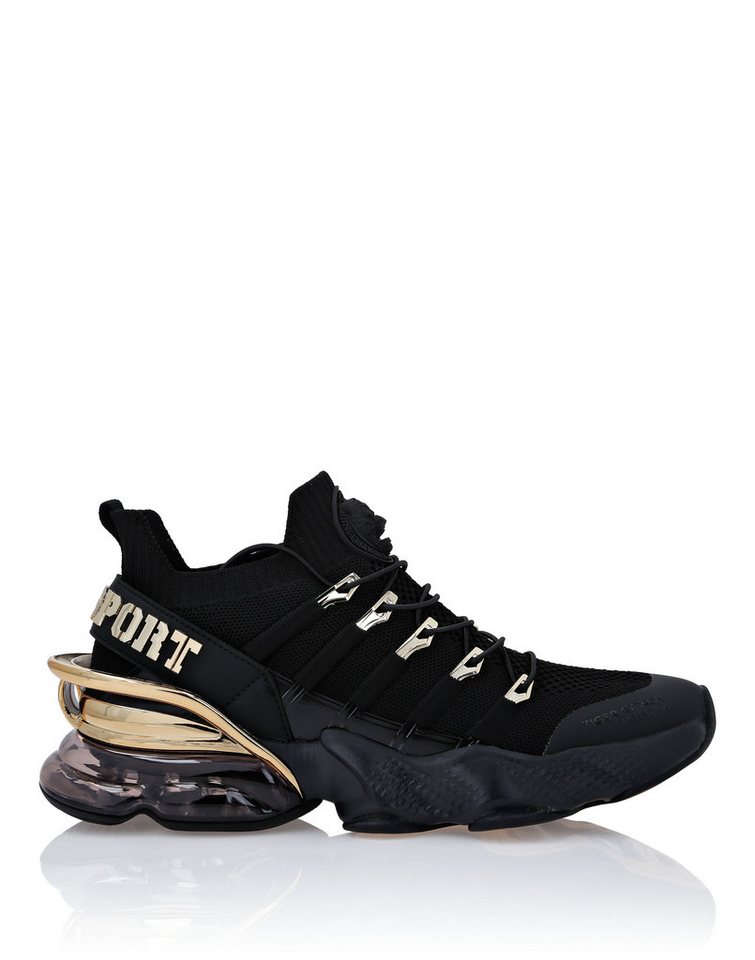 PLEIN SPORT Tiger Attack//Gen.x.4 Sneaker (schwarz/gold)