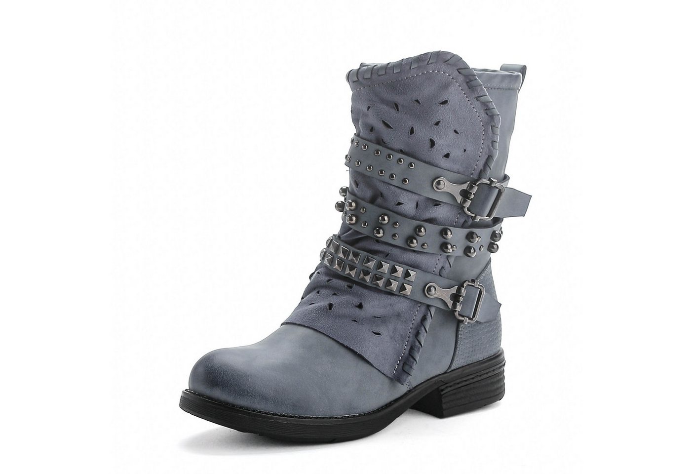 Pogolino ST15 Bikerboots Nieten