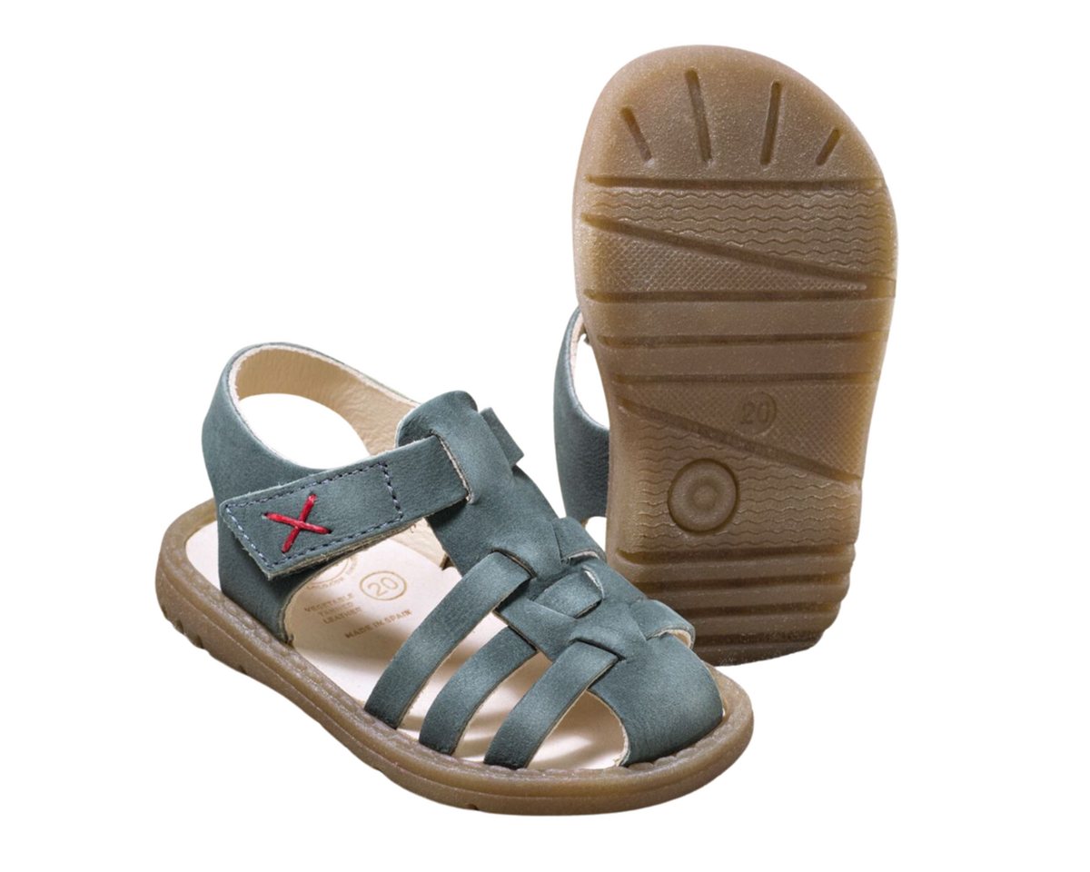 POLOLO Kinderschuhe Fiesta, Unisex Kinder Sandale Allergikerfreundliche Kinderschuhe