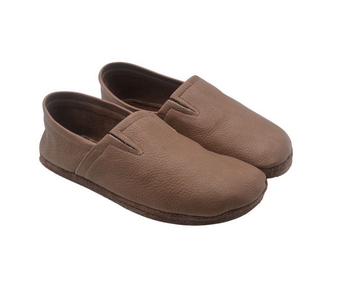 POLOLO Martin Natur Apache und Viviano Barfußschuh (braun)