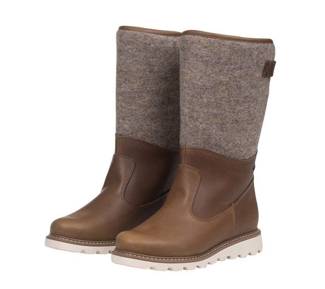 Pomar Pokka GTX (Terracare Leder, wasserdicht, extrem warm) Oak braun Damen Winterstiefel