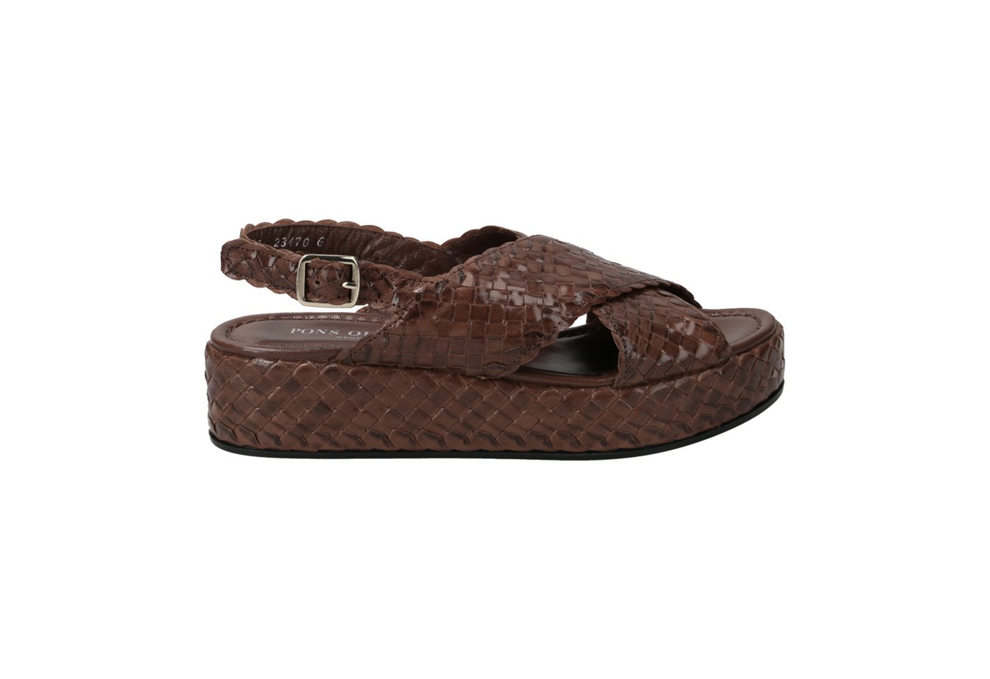 Pons Quintana 9806.000 CAOBA, Sandaletten, Braun, Damen Sandalette