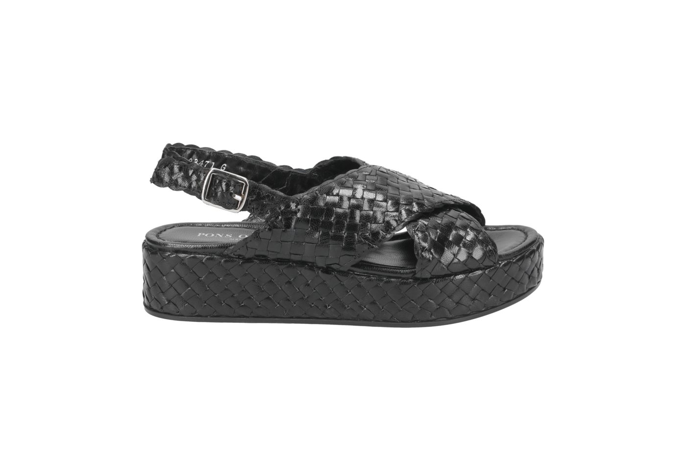 Pons Quintana 9806.000 NEGRO, Sandaletten, Schwarz, Damen Sandalette