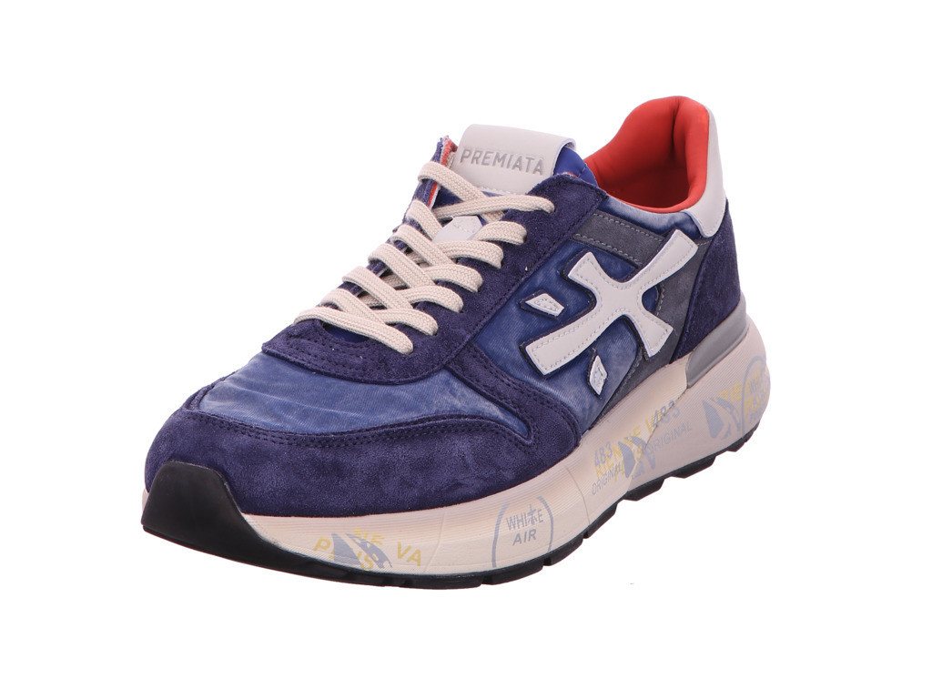 Premiata Mick Schnürschuh (blau)