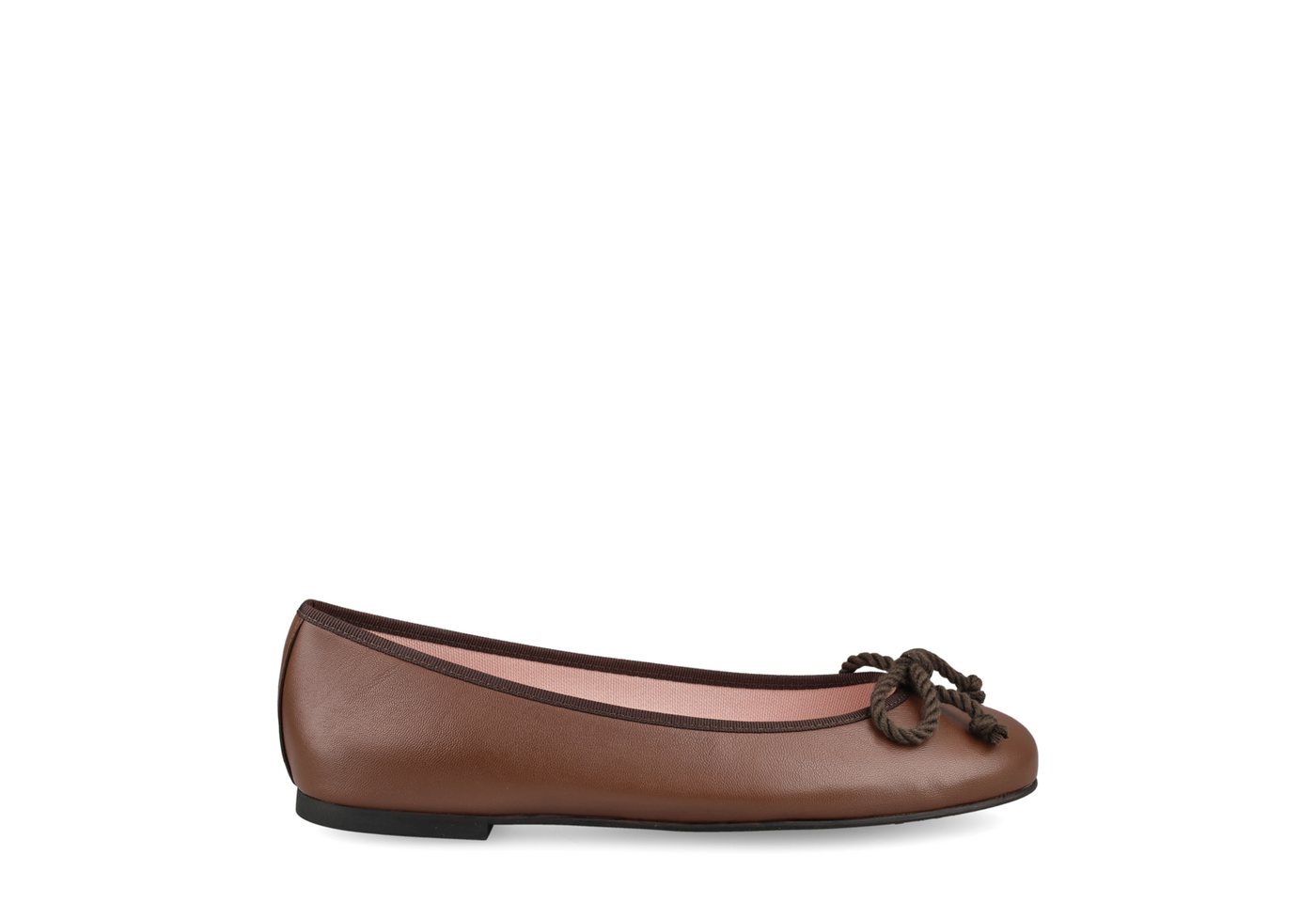 Pretty Ballerinas 35.663 COTON TERRA, Ballerina, Braun, Damen Ballerina