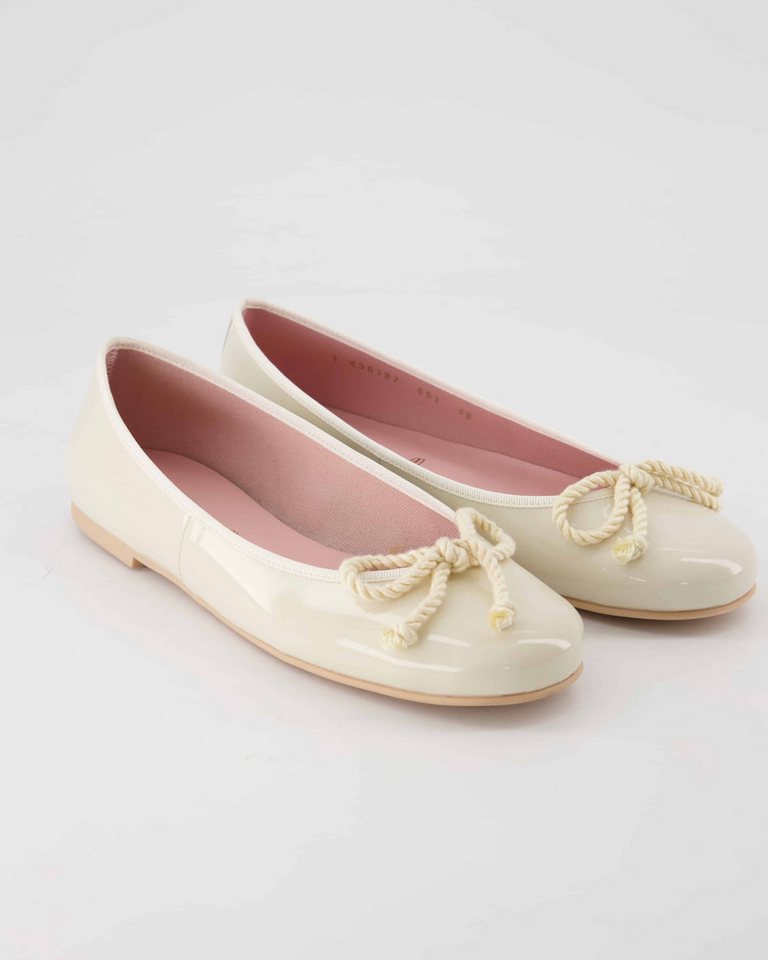 Pretty Ballerinas 35663 Ballerina Obermaterial: Beschichtetes Leder (weiß)