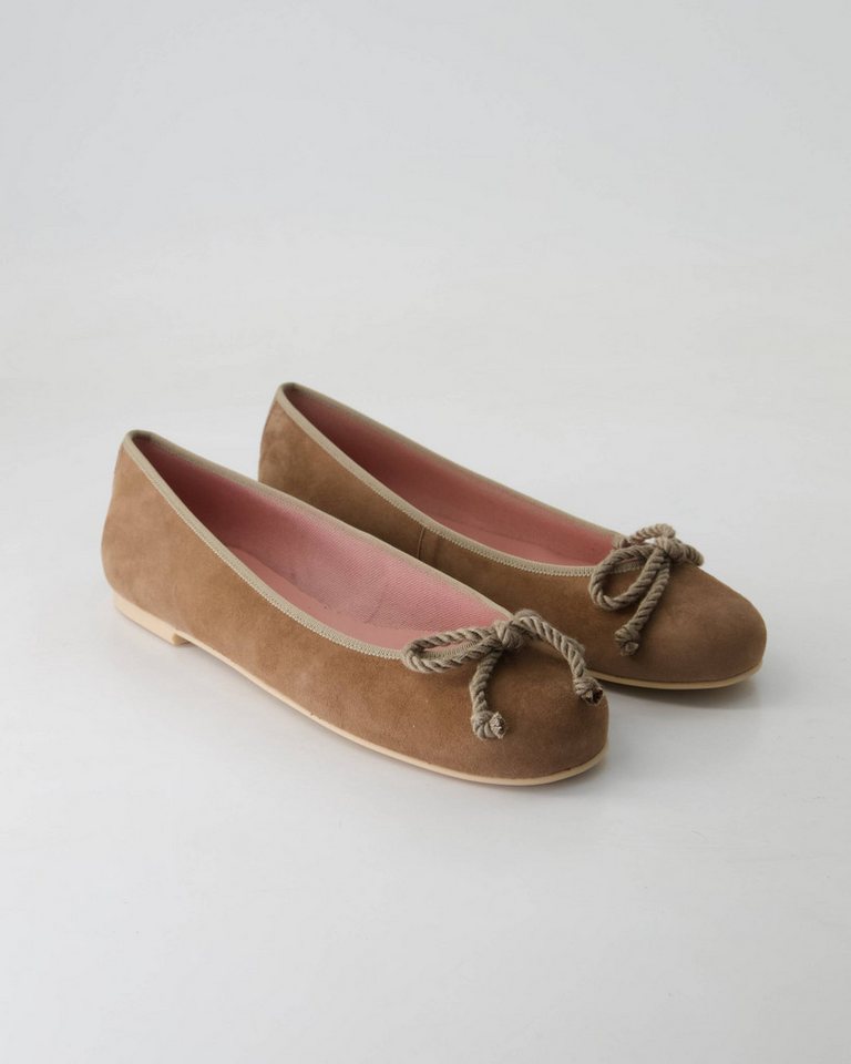 Pretty Ballerinas 35663 Ballerina Obermaterial: Leder (braun)
