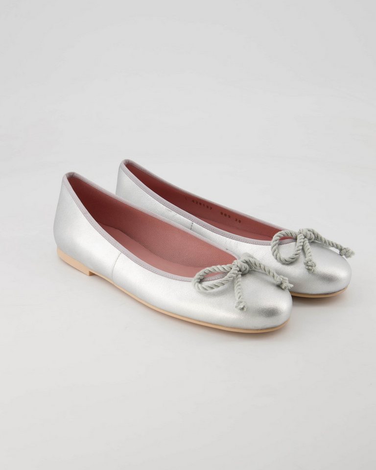 Pretty Ballerinas 35663 Ballerina Obermaterial: Leder (silber)