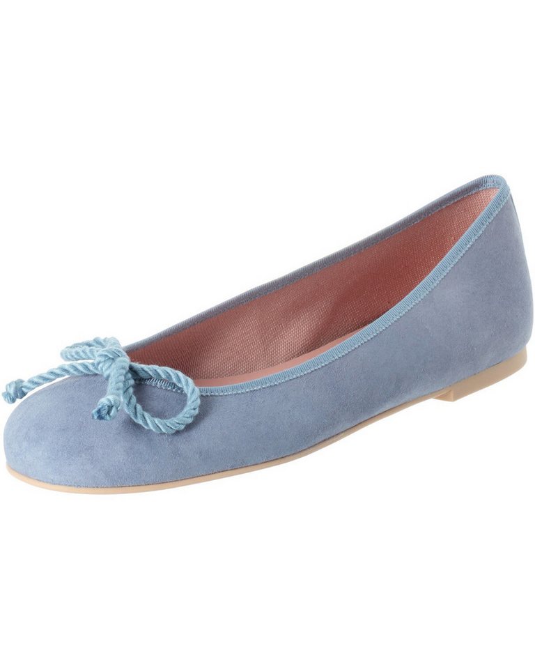 Pretty Ballerinas Velours-Ballerinas Angelis Ballerina (blau)