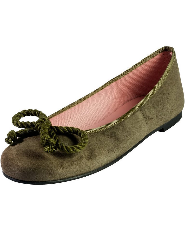 Pretty Ballerinas Velours-Ballerinas Angelis Ballerina (braun)