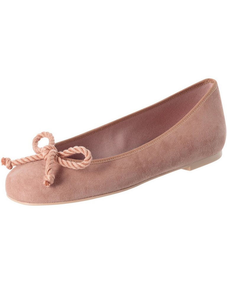 Pretty Ballerinas Velours-Ballerinas Angelis Ballerina (rosa)
