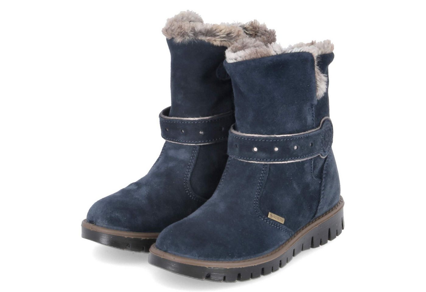 Primigi 4875000 PROGT 48750 Unisex Rauleder blau Winterstiefel
