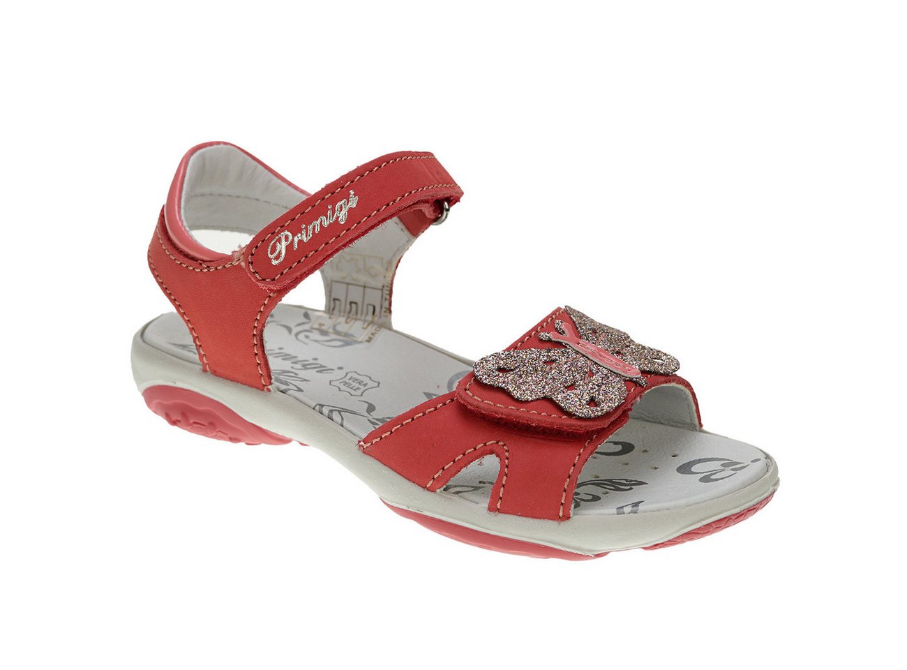 Primigi Breeze Ledersandale Sandale (rot)