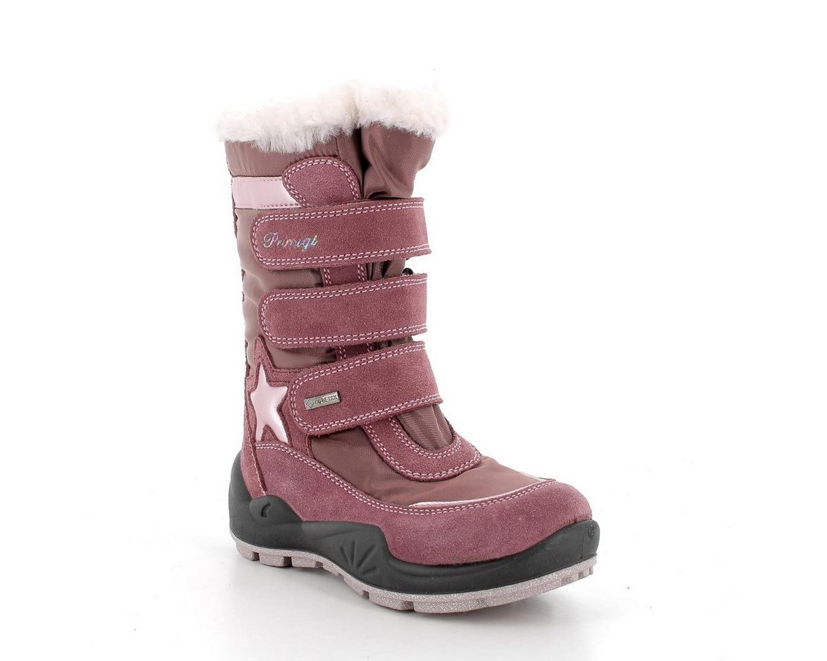 Primigi Mädchen Leder Stiefel Gore-Tex lila EUR 33 Stiefel