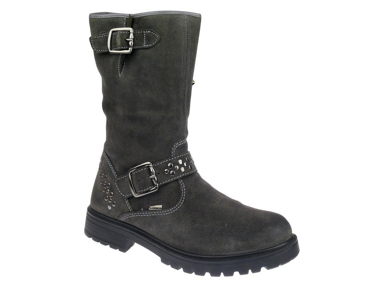 Primigi Mädchen Lederstiefel Gore-Tex grau EUR 38 Stiefel