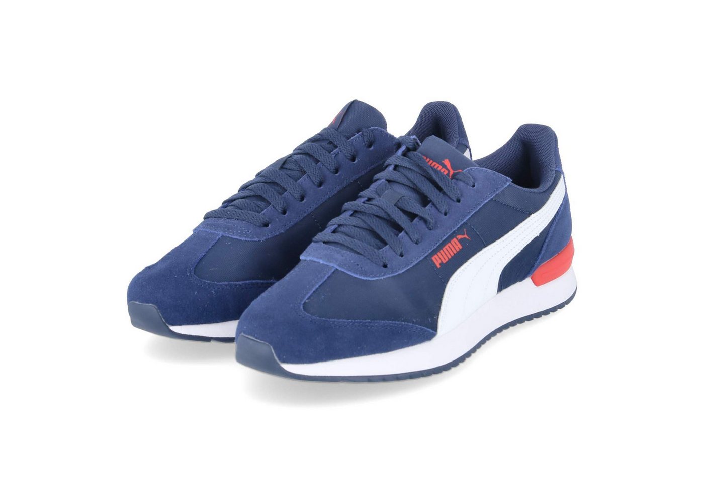 Puma 400695/11 SP Unisex Leder & Textil blau Sneaker