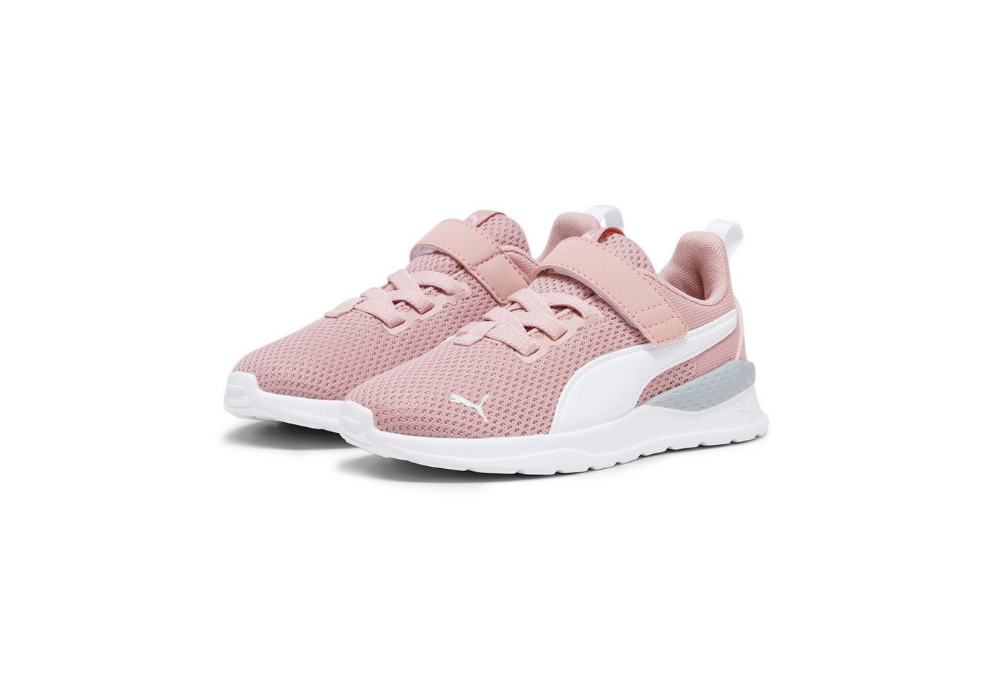 Puma ANZARUN LITE AC+ PS Sneaker atmungsaktives Obermaterial aus Textil, mit Klettverschluss (weiß)
