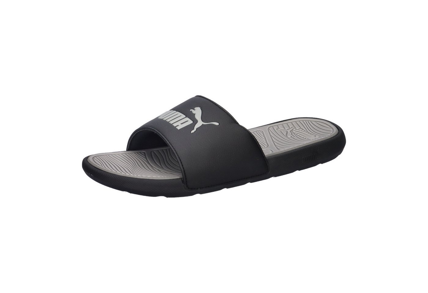Puma Badeschlappen Cool Cat 2.0 389110 Badeschuh (schwarz/grau)