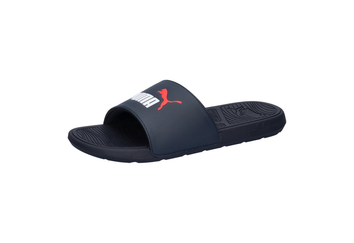 Puma Badeschlappen Cool Cat 2.0 389110 Badeschuh (weiß/rot)