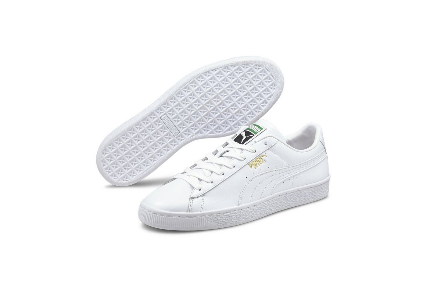 Puma Basket Classic XXI Sneaker Erwachsene Sneaker (weiß)