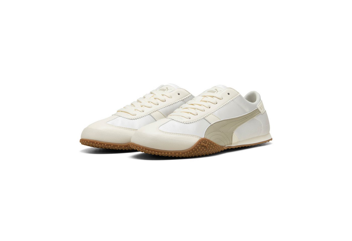 Puma BELLA UT FC Sneaker für Alltag, mit Schnürung, Laufsohle aus Gummi mit leichtem Profil (weiß/grau)