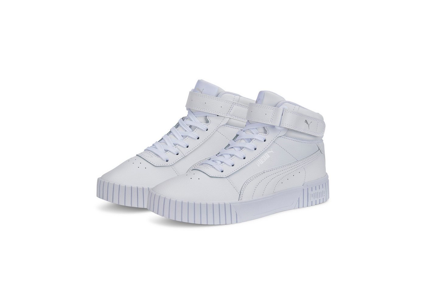 Puma CARINA 2.0 MID Sneaker (weiß/silber)
