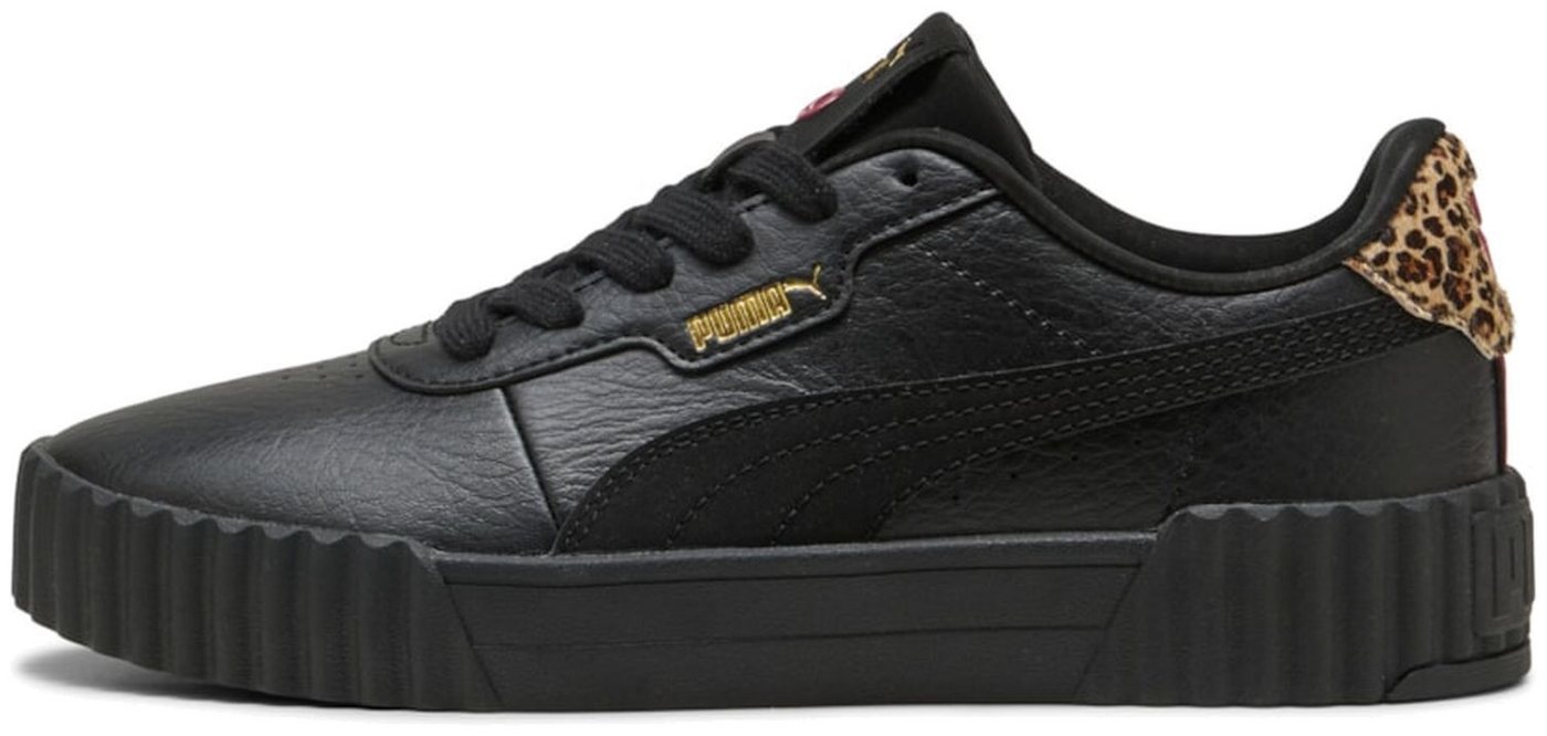 Puma Carina 3.0 Animal Flair Black-Gold Sneaker