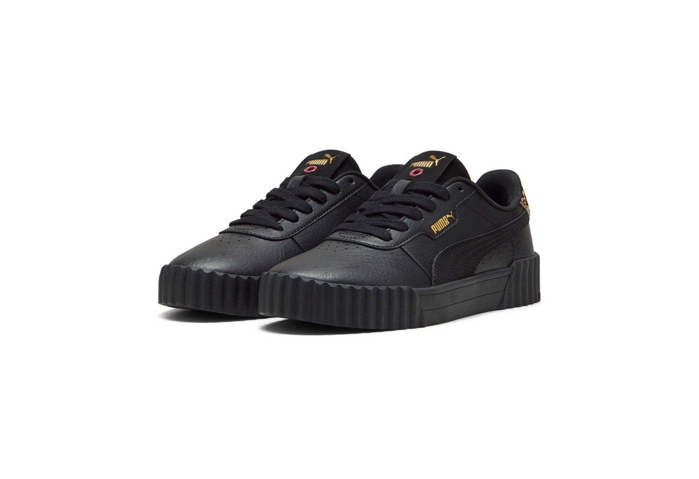 Puma CARINA 3.0 ANIMAL FLAIR Sneaker (schwarz/gold)