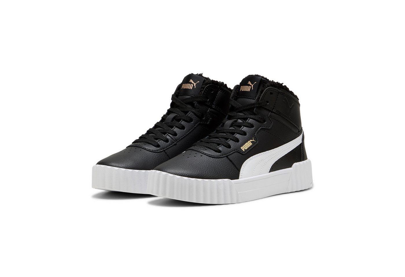 Puma CARINA 3.0 MID WTR JR Sneaker (schwarz/weiß)