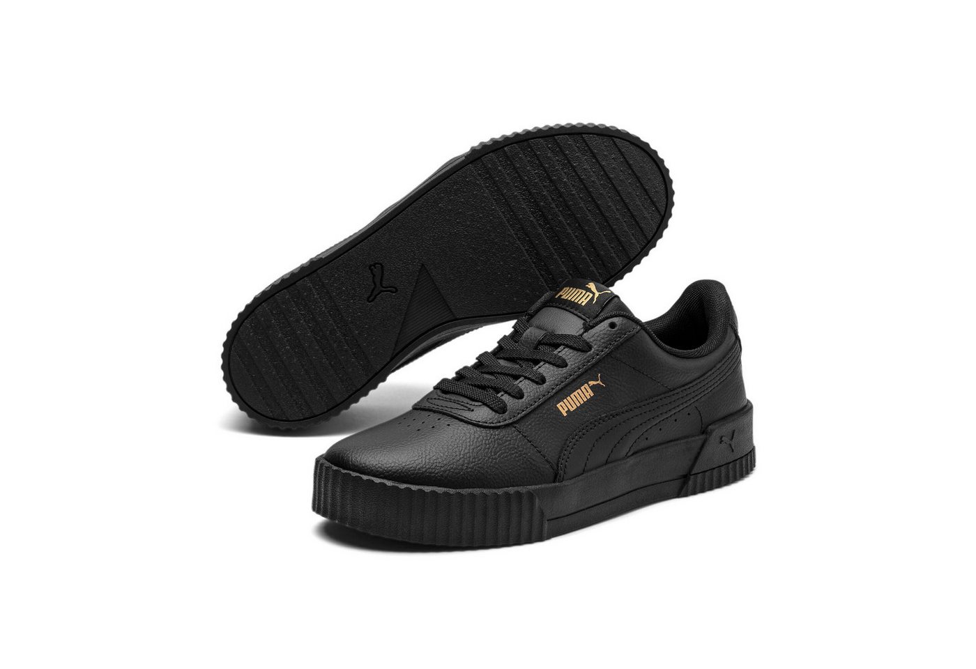 Puma CARINA L Sneaker (schwarz/gold)