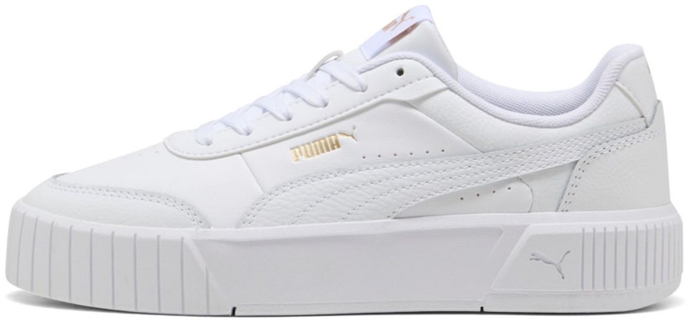 Puma Carina Mia White-Gold Sneaker