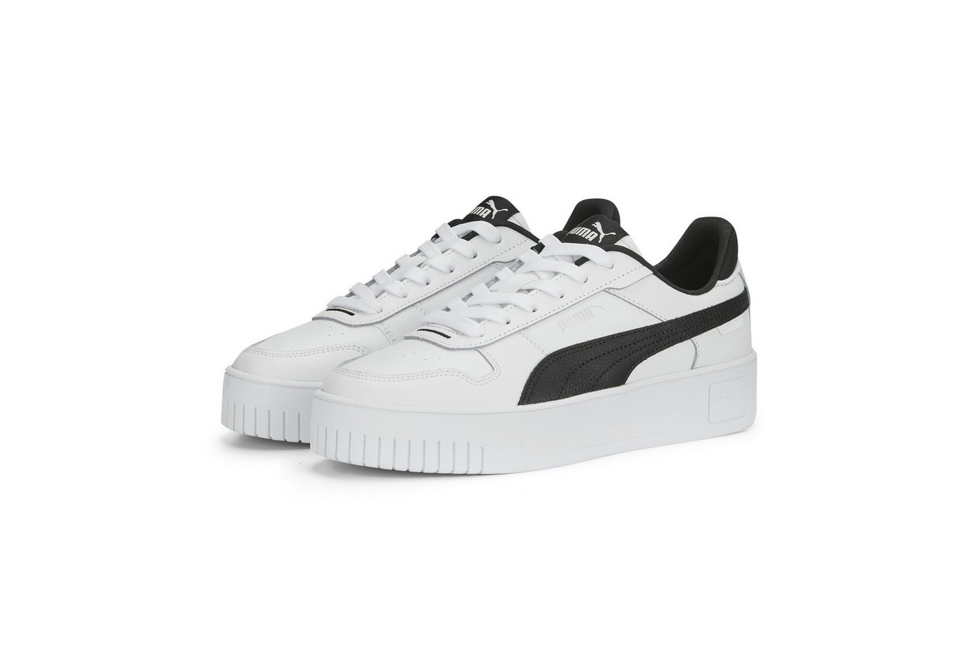 Puma CARINA STREET Sneaker (weiß/schwarz/silber)