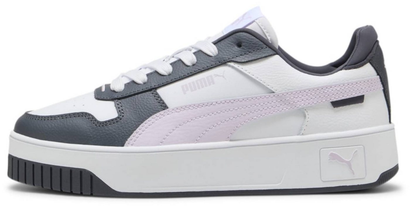 Puma Carina Street White-Lilac Frost-Galactic Gray Sneaker