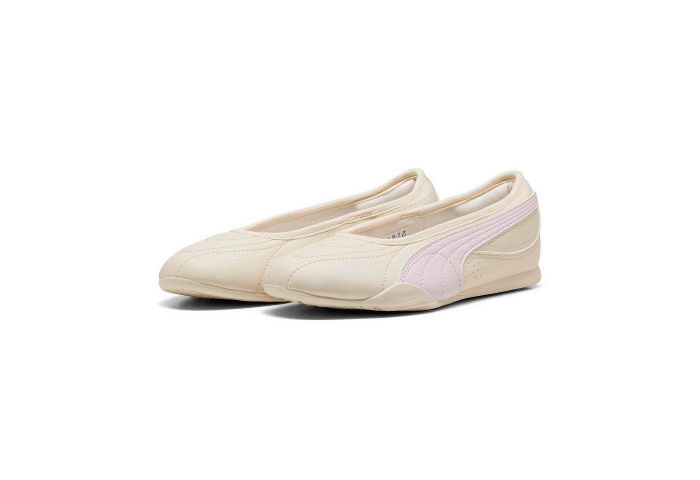 Puma CATCH SOLEIL BALLERINA Sneaker für vielseitige Aktivitäten, mit Textil-Innenmaterial (weiß)