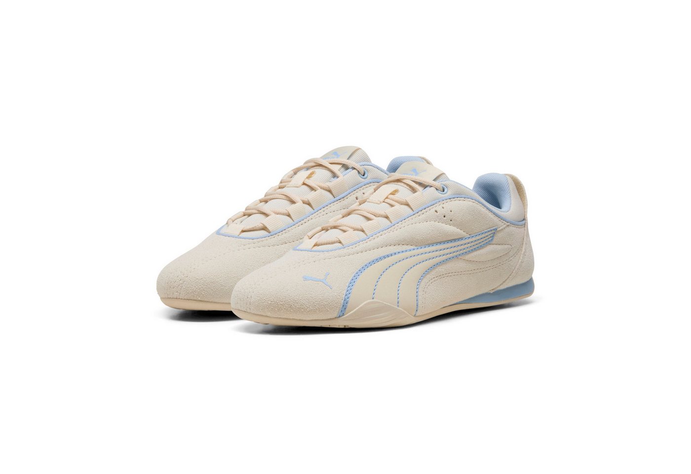 Puma CATCH SOLEIL SD Sneaker mit Gummi-Laufsohle, mit SOFTFOAM+ Innensohle, mit Schnürung (Alpine Snow-Haute Tropic)